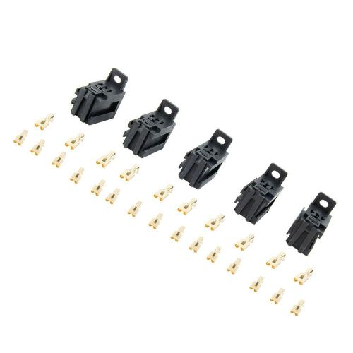 5pcs 12V/24V 60AMP 5-Pin Car Automotive Relay Socket with 25pcs Copper Terminals, US $14.00, image 16