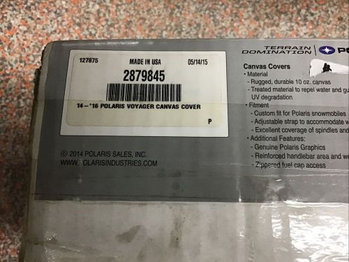 New oem polaris 14-16 voyager cover 2879845