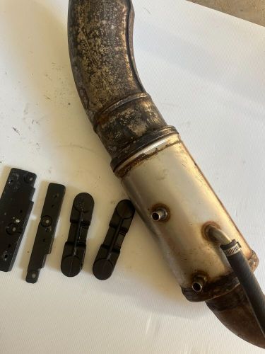 1996-1999 Kawasaki 750 XI SS Exhaust Chamber Muffler Pipe with Mounts, AU $90.00, image 3