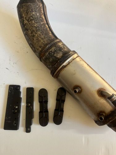 1996-1999 Kawasaki 750 XI SS Exhaust Chamber Muffler Pipe with Mounts, AU $90.00, image 4