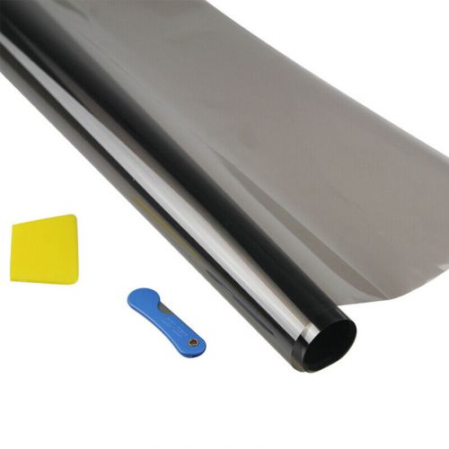 50CM 35% Car Window Tint Solar Film Car Explosion Proof Heat Membrane Darken Kit, US $14.00, image 12