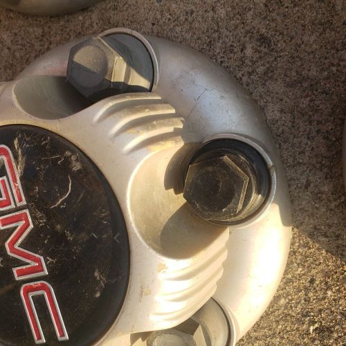 Set 4 GMC SIerra Savana 1500 Wheel Center Caps Yukon Hubcaps 22837059 1999 2017, US $30.00, image 2