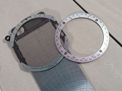 ASA E6-B Metal Flight Computer With Sleeve & Manual, US $27.50, image 6