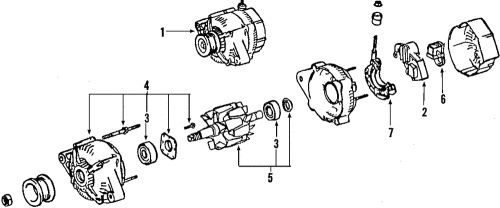 Genuine GM Rectifier 88972429, US $93.48, image 2