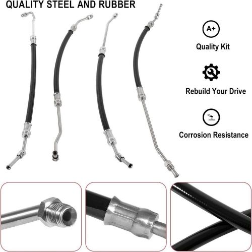 For Volvo Penta DPH & DPR Steering Cylinder Hose Kit 21548739 Hydraulic Inboard, US $120.89, image 10