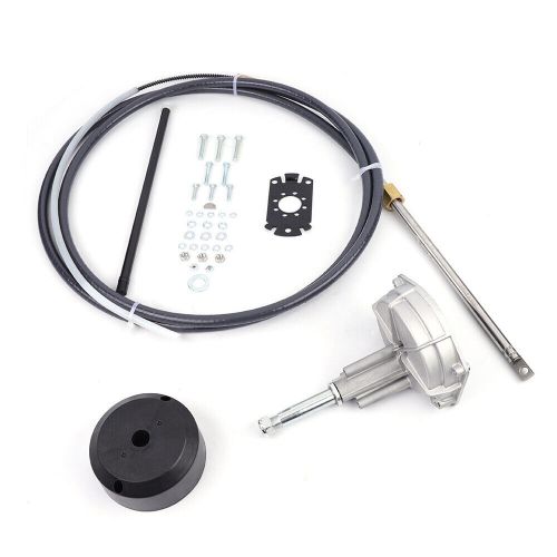 12 Feet SS13712 Boat Rotary Steering System Outboard Kit 12Ft Marine Cable TOP!, US $126.62, image 9