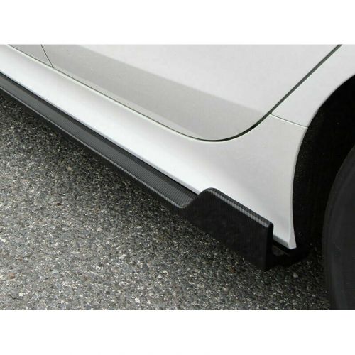 2x For Honda Civic 2022-23 Carbon ABS Side Skirt Extension Spoiler Lip Splitter, US $378.88, image 4