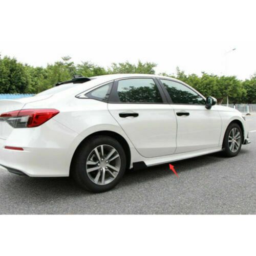 2x For Honda Civic 2022-23 Carbon ABS Side Skirt Extension Spoiler Lip Splitter, US $378.88, image 10