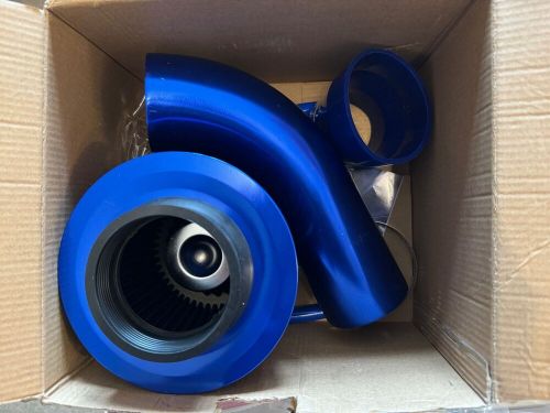 3" Air Induction Kit Cold Air Filter Kit Aluminium Pipe Car Racing Engine BLUE, US $, image 2