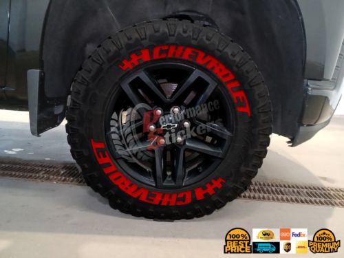Tire Lettering for CHEVROLET Decal Tyre lettering fits S.U.V.s -1.50" Stickers, US $59.99, image 4