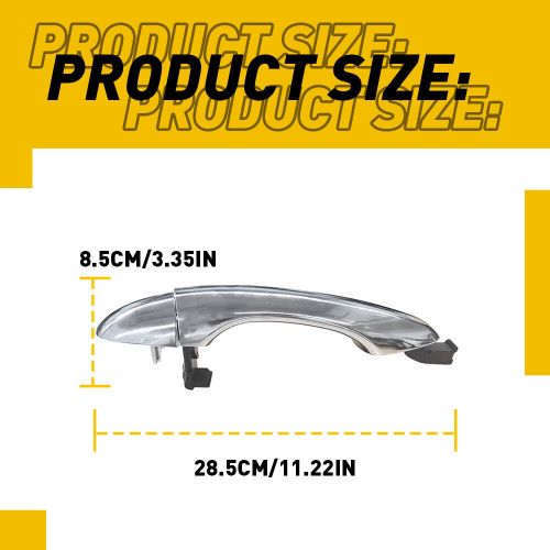 RH Passenger Side Rear Door Handle Cover 83662C5010 Fits for 16-2020 Kia Sorento, US $28.99, image 16