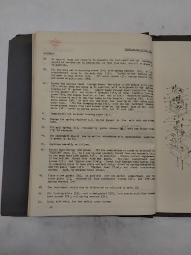 Teddington Aircraft Pressure Switch Type Pky/A/11 Repair & Maintenance Manual, US $24.95, image 9