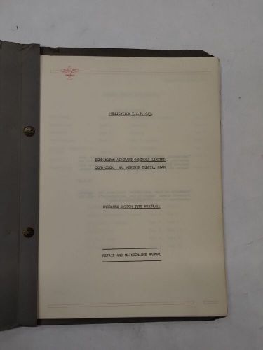 Teddington Aircraft Pressure Switch Type Pky/A/11 Repair & Maintenance Manual, US $24.95, image 17