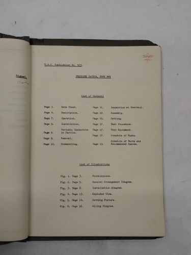 Teddington Aircraft Pressure Switch Type Pky/A/11 Repair & Maintenance Manual, US $24.95, image 19