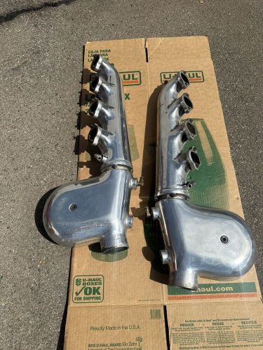 Guardian Big Block Ford 429 460 BBF Marine Exhaust Logs Manifolds With Risers, US $525.00, image 2