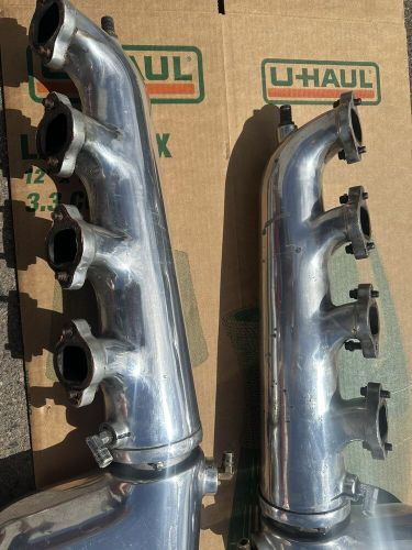 Guardian Big Block Ford 429 460 BBF Marine Exhaust Logs Manifolds With Risers, US $525.00, image 3