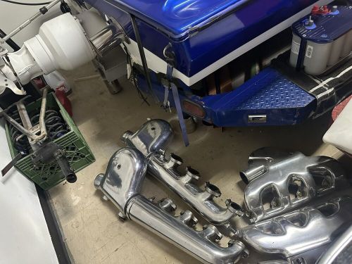 Guardian Big Block Ford 429 460 BBF Marine Exhaust Logs Manifolds With Risers, US $525.00, image 11