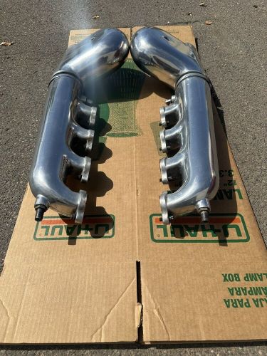 Guardian Big Block Ford 429 460 BBF Marine Exhaust Logs Manifolds With Risers, US $525.00, image 13