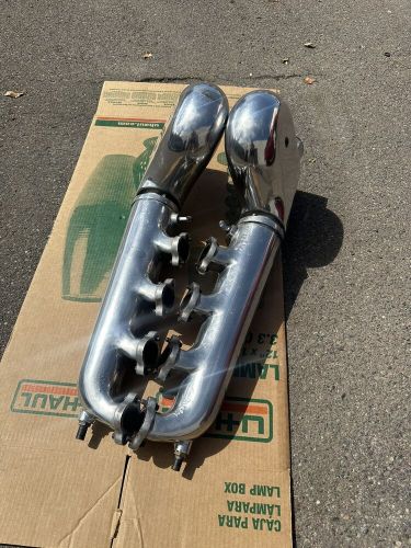 Guardian Big Block Ford 429 460 BBF Marine Exhaust Logs Manifolds With Risers, US $525.00, image 17