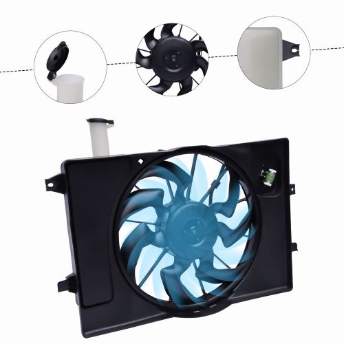 Fits 2017-2020 Hyundai Elantra 2019 Kia Forte 2.0L Radiator Cooling Fan Assembly, US $54.49, image 13