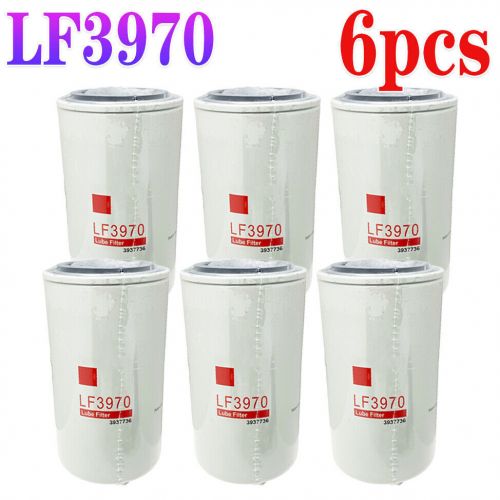 6pcs LF3970 Oil Filter Fuel Filter Fits For Cummins QSB ISB Engines 3937736, US $77.19, image 12