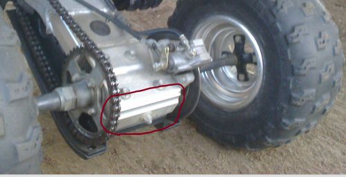 SUZUKI LTZ400, KAWASAKI KFX400 DVX400 SWINGARM AXLE CHAIN ADJUSTING GOLD PLATE, US $85.95, image 6