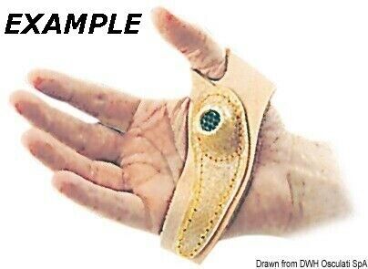 Osculati Left-Hand Sail-Makers Palm Made of Leather with Reinforced Metal, US $30.58, image 2