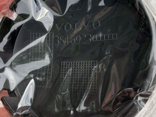 VOLVO Black Center Wheel Hub Caps Cover Logo Rims Set Of 4 3546923 New, US $17.50, image 2