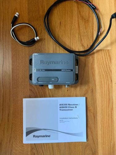Raymarine - AIS350 - AIS Receiver W/ Cables - E32157 - TESTED / WORKING, US $400.00, image 2
