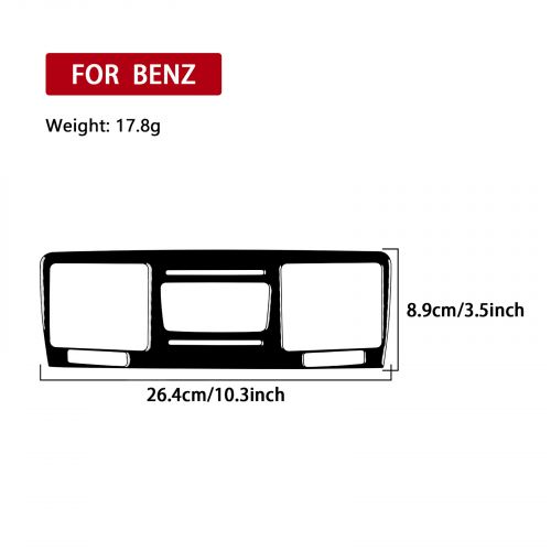 Glossy Piano Black Console A/C CD Panel Trim For Benz G-Class W463 G63 2013-2018, US $25.99, image 4