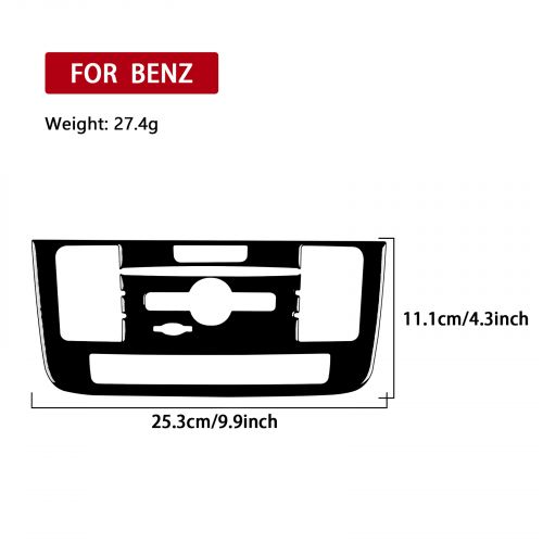 Glossy Piano Black Console A/C CD Panel Trim For Benz G-Class W463 G63 2013-2018, US $25.99, image 6
