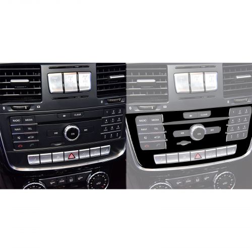 Glossy Piano Black Console A/C CD Panel Trim For Benz G-Class W463 G63 2013-2018, US $25.99, image 7