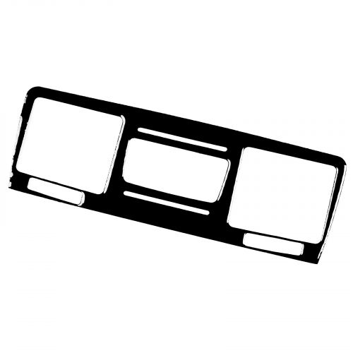 Glossy Piano Black Console A/C CD Panel Trim For Benz G-Class W463 G63 2013-2018, US $25.99, image 9