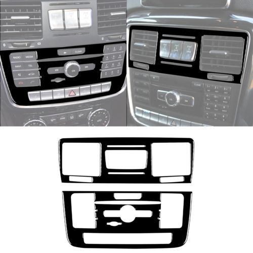 Glossy Piano Black Console A/C CD Panel Trim For Benz G-Class W463 G63 2013-2018, US $25.99, image 14