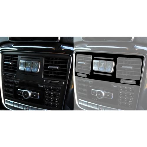 Glossy Piano Black Console A/C CD Panel Trim For Benz G-Class W463 G63 2013-2018, US $25.99, image 16