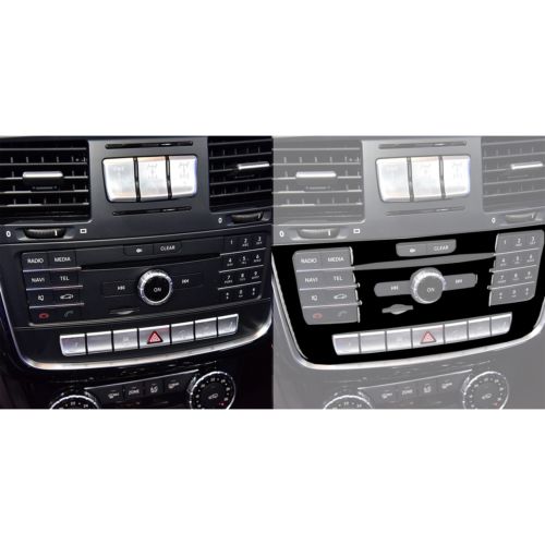 Glossy Piano Black Console A/C CD Panel Trim For Benz G-Class W463 G63 2013-2018, US $25.99, image 18