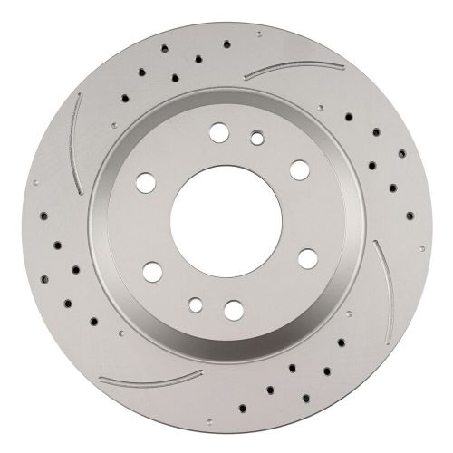 Pair Front Drilled & Slotted Brake Rotors for Isuzu Ascender 2004-2005 55069, US $84.99, image 6