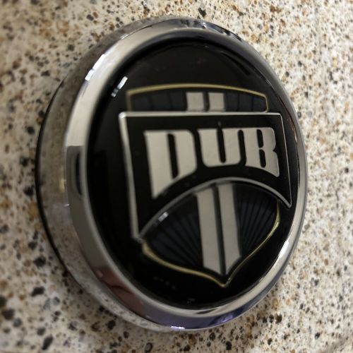 *USED DUB Chrome Push Thru Wheel Center Cap 1003-07, US $15.00, image 2