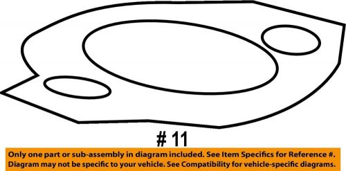 Gm oem emission-cooler gasket 12648141