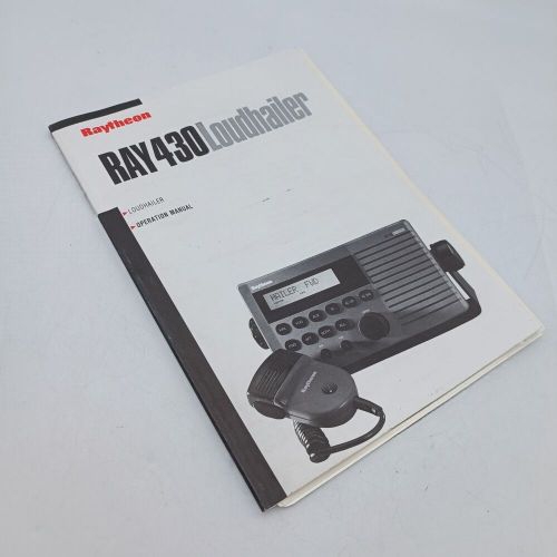 Raymarine RAY430 Loud Hailer Marine VHF Radio Transceiver Raytheon RAY 430, US $189.05, image 3