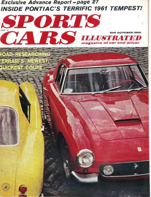1960 sports cars illus oct ferrari 250 bmw nsu tempest drags porsche formula 2