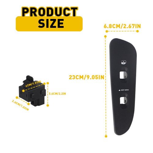 Passenger Right Side Window Switch &Bezel for Dodge Ram 1500 2500 3500 2003-2005, US $15.99, image 3