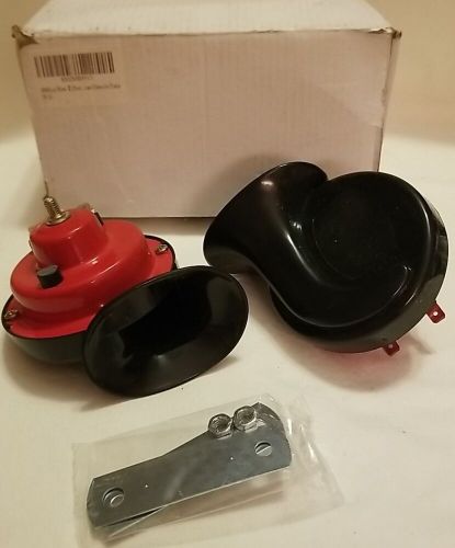 2pcs 300DB Super Snail Air Train Horn For Truck Car Boat Motorcycle 12V Electric, US $12.00, image 5