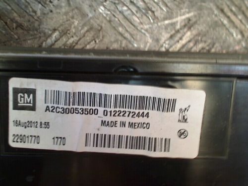 OPELA HATCHBACK 1.4 16V (LUU) 2013 CLIMATE CONTROL CONTROL 0122272444-, US $, image 4