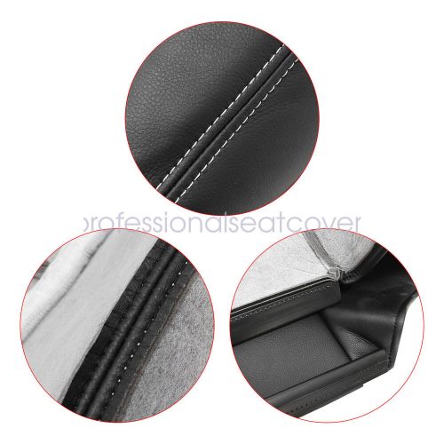 FITS 08-10 Ford F250 F350 Super Duty Lariat XLT Both Side Top Seat Cover Black, US $210.99, image 11