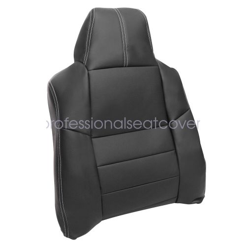 FITS 08-10 Ford F250 F350 Super Duty Lariat XLT Both Side Top Seat Cover Black, US $210.99, image 15