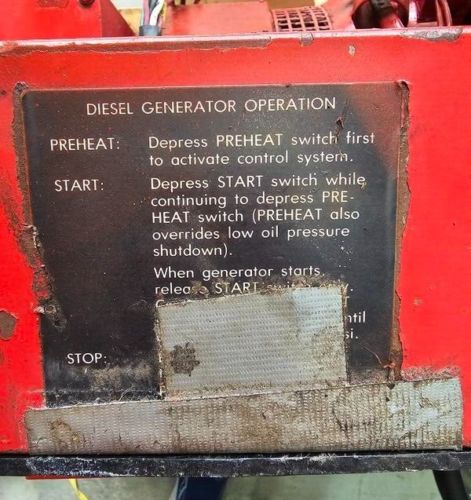 Westerbeke 8KW Marine Diesel Generator 60HZ 1800 RPM, US $4,499.99, image 14