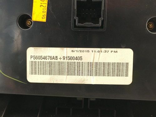 Oem temperature control for charger assy auto 56054676ab