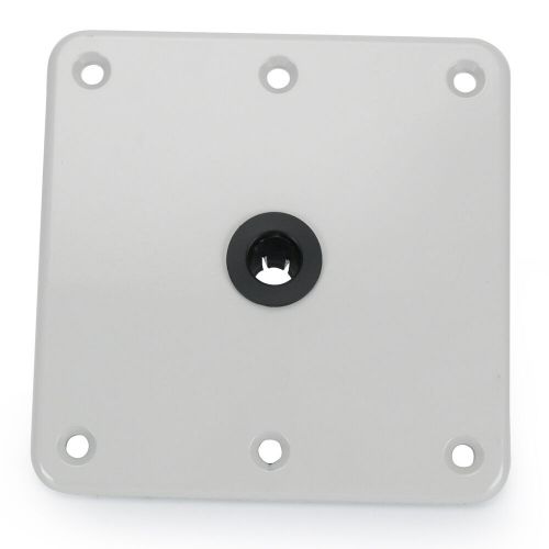 Boat seat base,boat seat pedestal for 3/4&#034; boat seat pin post socket, 7&#034; x 7&#034;