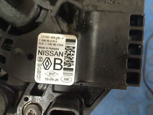 ALTERNATOR ALTERNATOR RENAULT SCÉNIC IV (RFAJ) 2017 230043BE0B-, US $, image 3